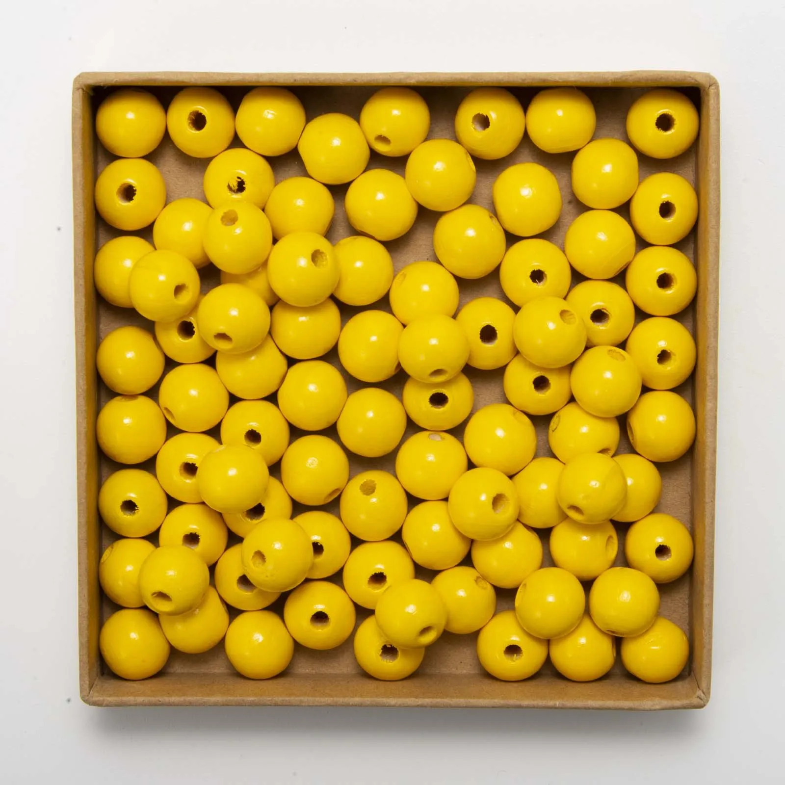50 Pieces/bag 14 mm Colorful Wooden Beads Round Wood Spacer for DIY Craft Jewelry Making