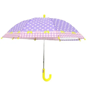 Manufacturer Personalized Rain Umbrella Cartoon Characters Outdoor Kids Colorful Umbrella For Promotional Use