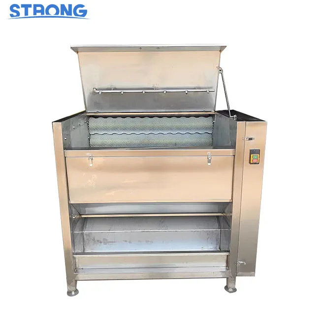 Automatic Potato Washing and Peeling Machine Fruit and Vegetable Cleaning Equipment Restaurant Use Potato Peeling Machine
