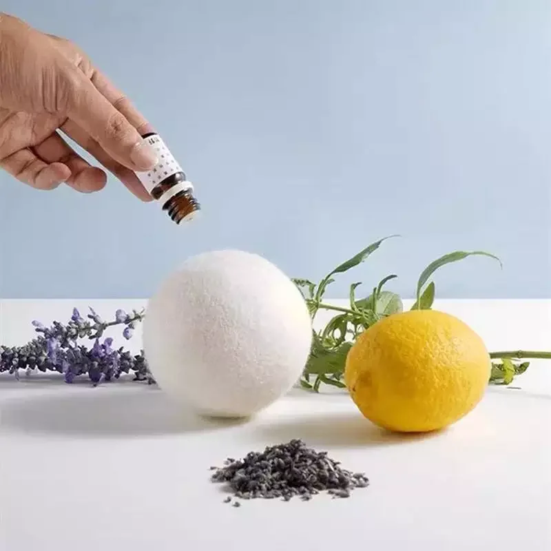 2023 New Trending USA private label Organic 100% Natural Wool Dryer Balls for Laundry Washing Machine