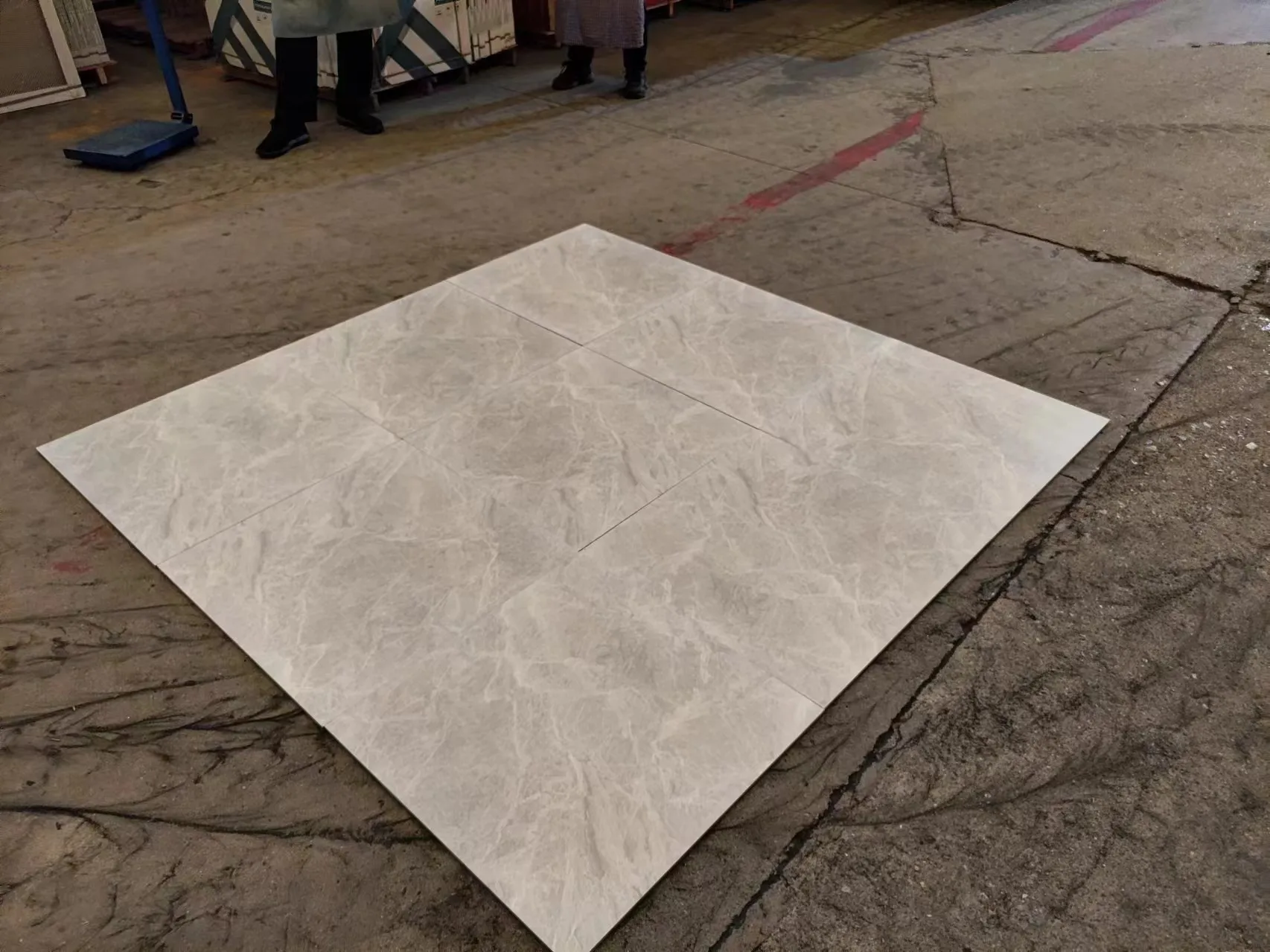good quality Marble design stone texture white karara polished tile
