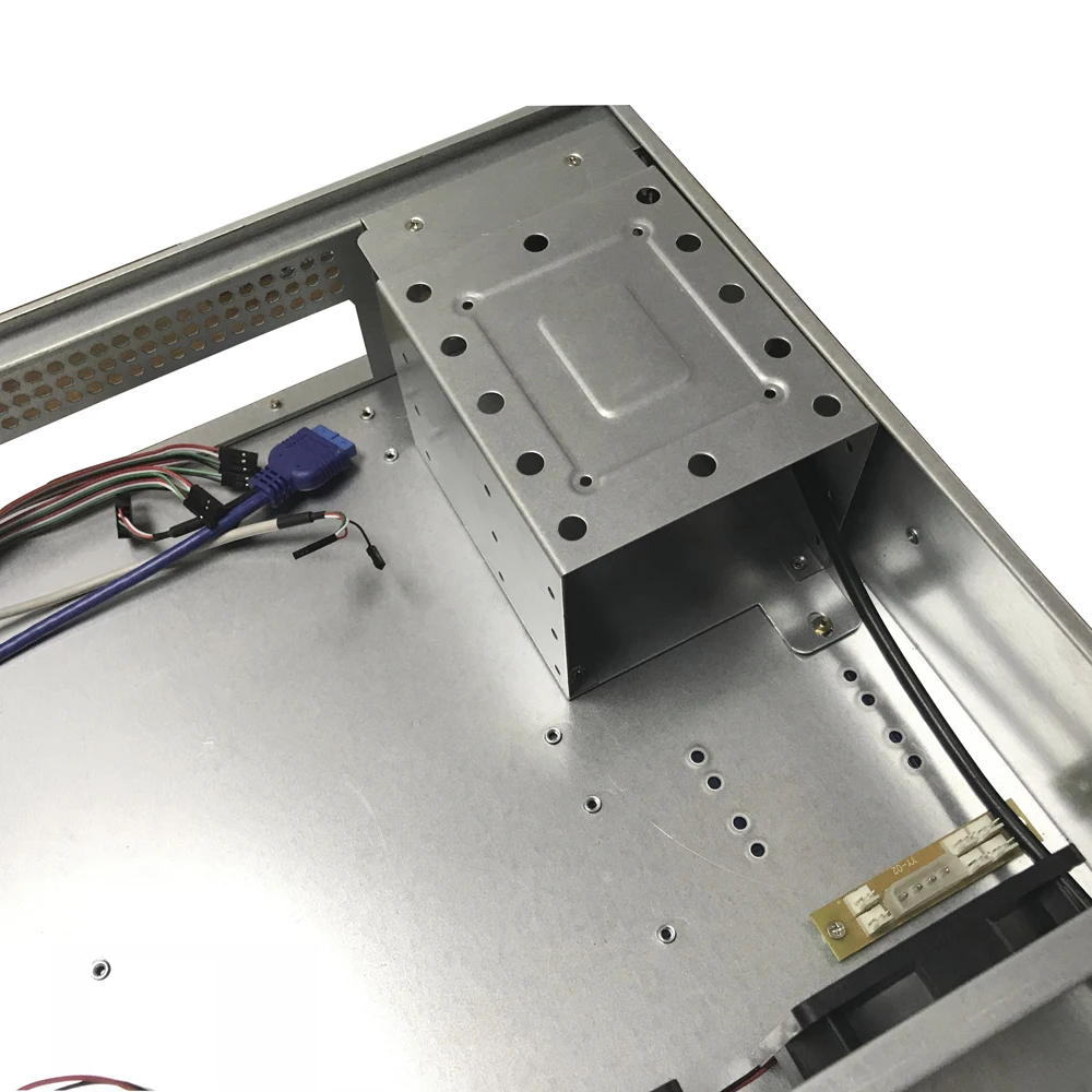 19 inch server case  2u industrial  rackmount chassis 650mm nas storage case