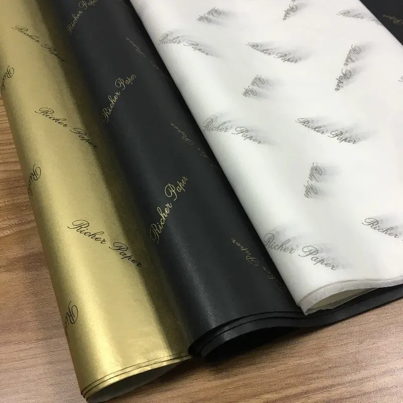 
Custom Printed Low MOQ Gift Wrapping Tissue Paper 