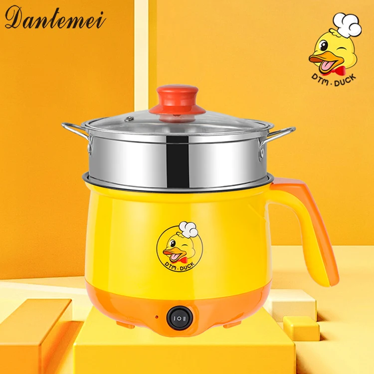 New Arrival Multi-functional Non Stick New Electric Kitchen Products Hot Pot With Steamer