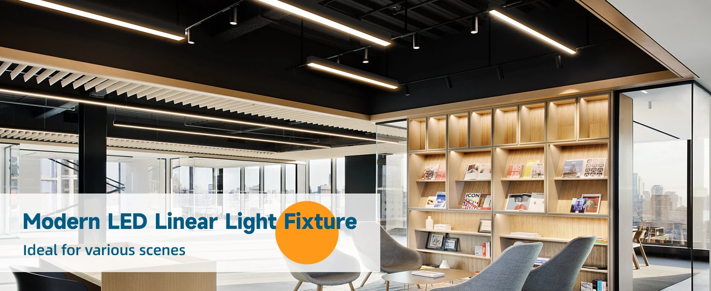 Mounted Pendant Hanging Line Trunking Optional Beam Angle Newest Modular Lighting System Continuous Led Linear Trunking System