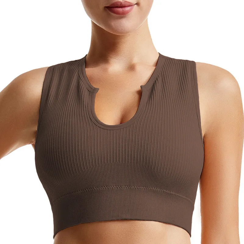 Sports Underwear Set Anti-Sag Push-Up Beauty Bra with Underwire for Yoga Shock-Absorbent and Comfortable