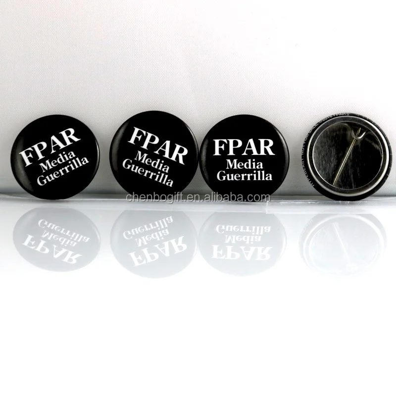 Custom Made Tin Pin Badge 25mm 30mm 35mm 38mm 40mm 45mm 50mm -100mm Size Round