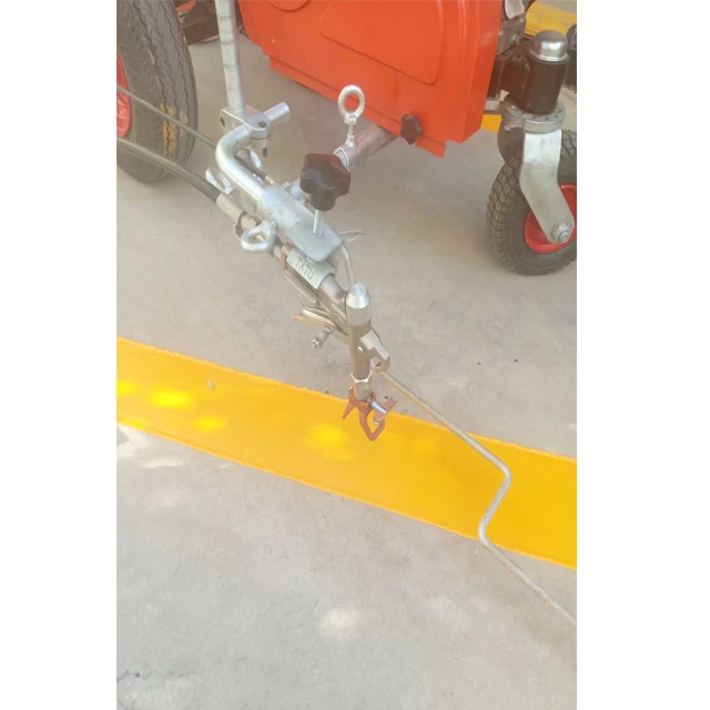 Road Marking Machine Hot Sale In Canada For Industry Use With Two Guns Line Striper