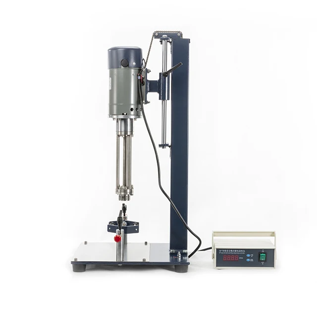 Emulsion Machine Emulsifying Homogenizer Mixer With Hydraulic Lifting FSL-IV Lab High-Shearing Dispersing Emulsifier Machine