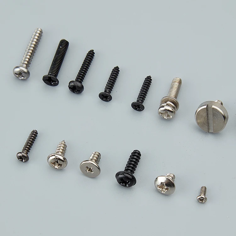 Custom Hardware Accessory Parts Copper Screw Sleeve Crossed Cylinder Axial Metal Iron Slotted Crew
