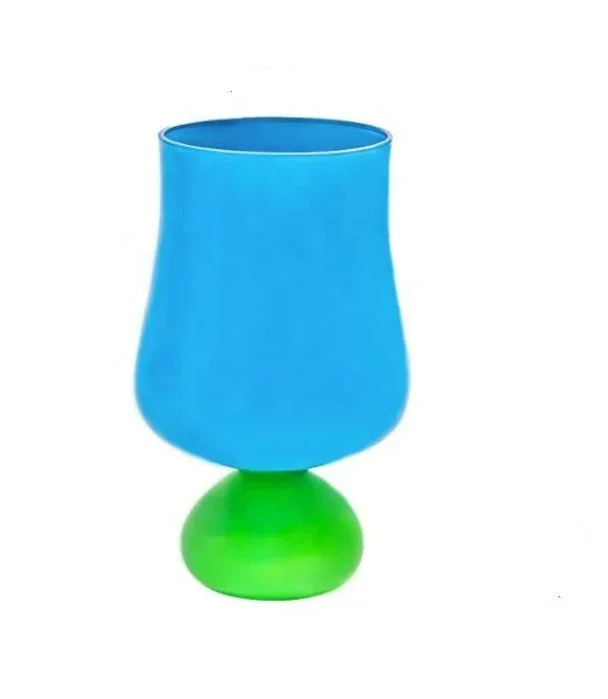 Изготовленный на заказ ручной выдувной термостойкий Тюльпан Цветок бокал для вина высокого качества