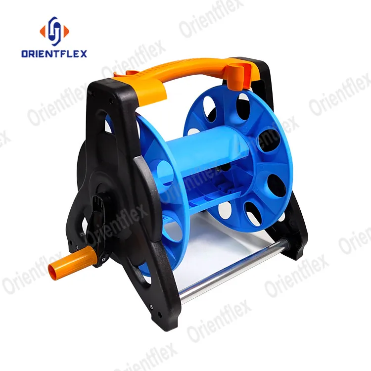 Cheap 100 Ft Best Small Long Roll Up Industrial Garden Water Hose Reel Cart Reels On Wheels For Sale