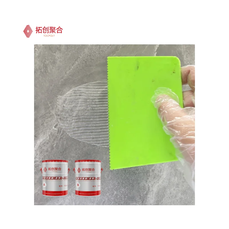 Polyurea Transparent Waterproof Glue for Bathroom and Basement Applications