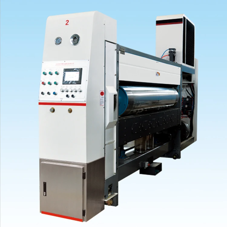 Флексографическая печатная машина для гофрокартона полностью автоматическая машина для резки картона