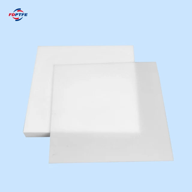 FUDA factory price 10mm ptfe plastic raw material virgin recycle sheet