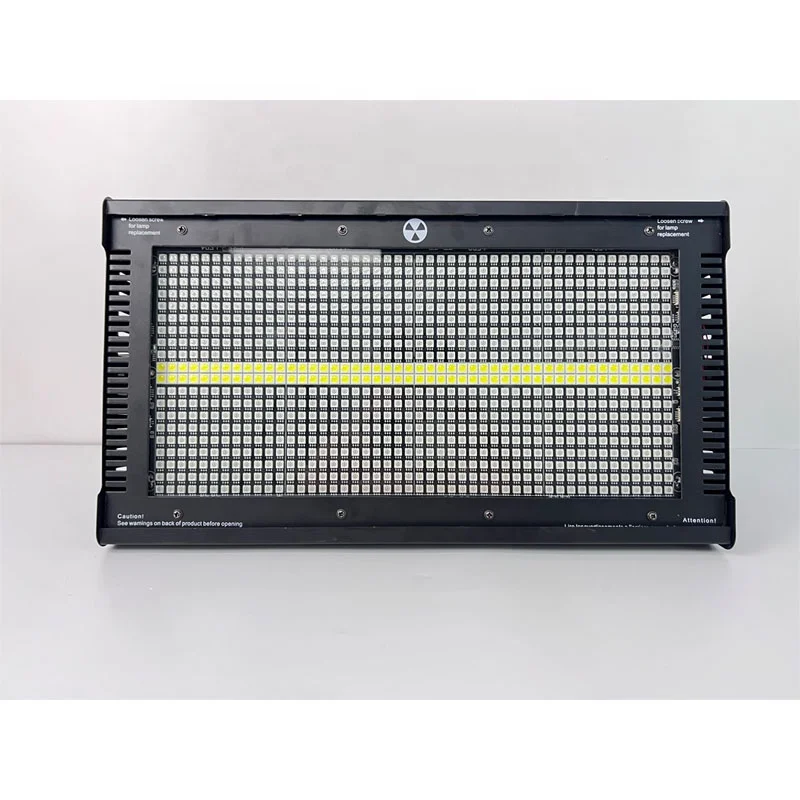 DJ disco party stage newest DMX 1000W RGB 3in1 led strobe light with cheapest price