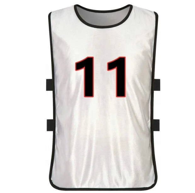 
factory wholesale practice jersey scrimmage vest pinnies training bibs for adults and youth soccer basketball football 