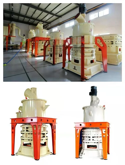 0.5-5 TPH Gypsum Dolomite Quartz Barite Small Scale Stone Grinding Mill Machine