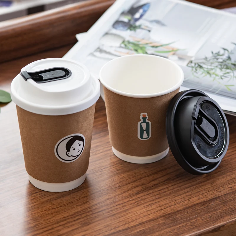White Custom Coffee Cups Paper Cup Price China