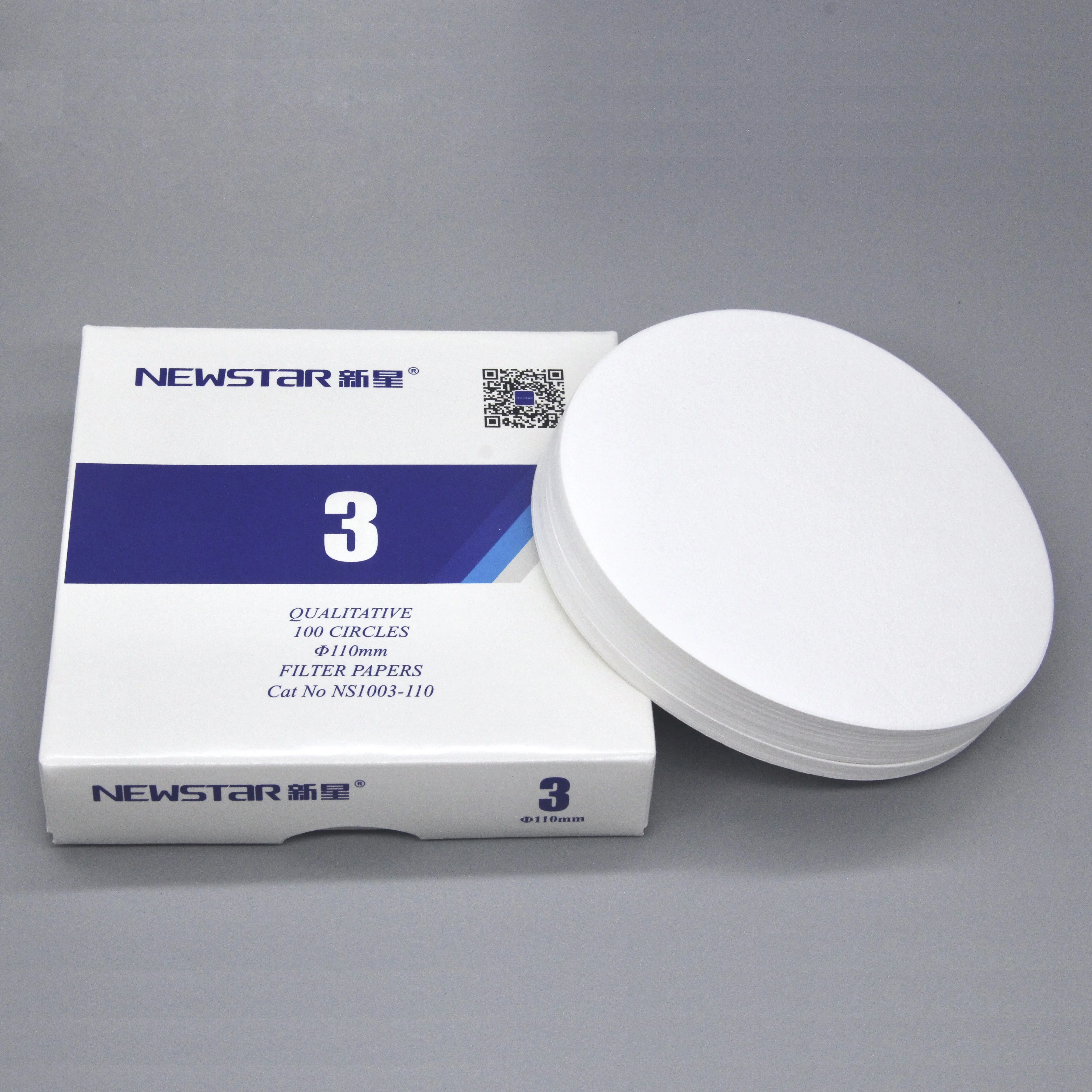 NEWSTAR Qualitative Filter Paper Medium-slow/ 6um Equivalent To Whatman Grade 3