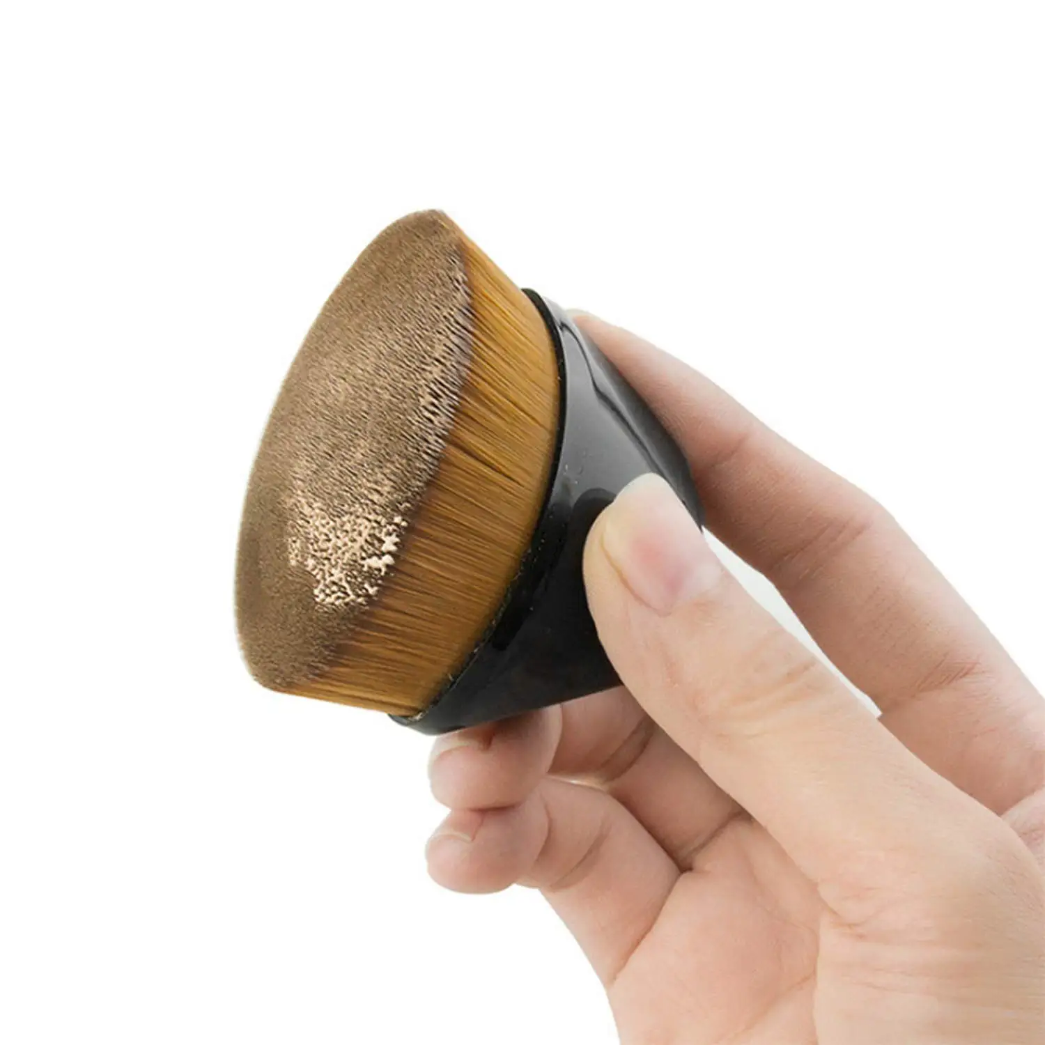 DailyQueen Foundation Makeup Brush - Flat Top Kabuki Brush for Blending Liquid, Cream or Foundation Cosmetics Makeup Brushes