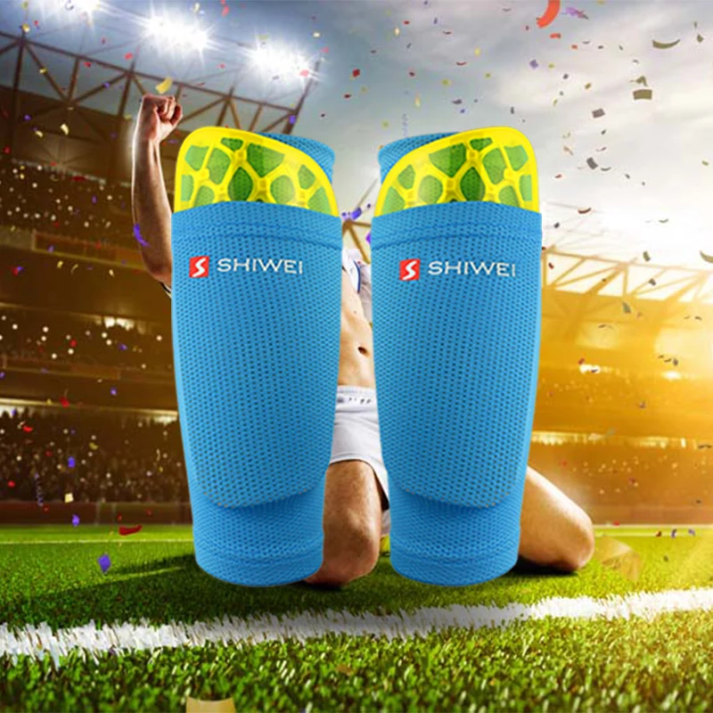 Anti-collision Professional Outdoor Sports Breathable Protection Basketball Soccer Shin Guard Pad Wholesale