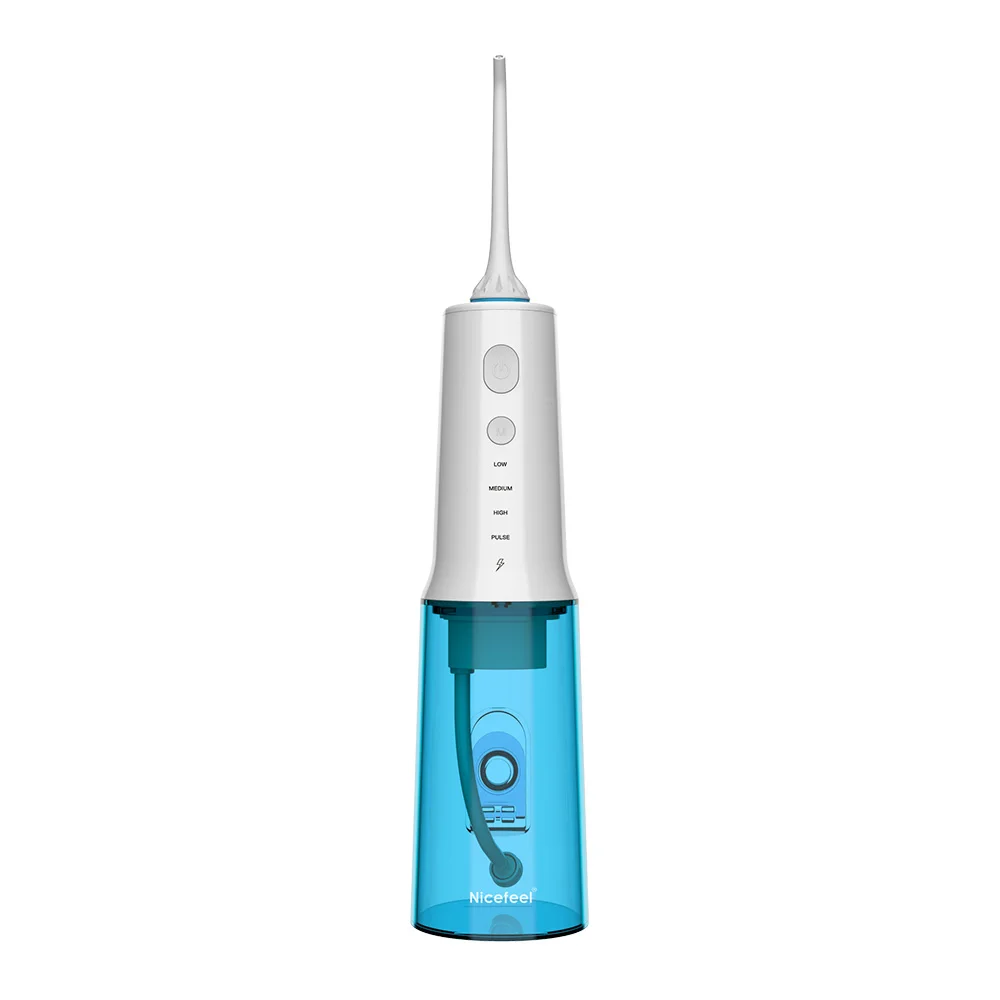 300ml Oral Irrigation 1400mAh 4 Modes Cordless Water Flosser Oral Care Hygiene 2021 NiceFeel Dental Oral Irrigator Teeth Cleaner