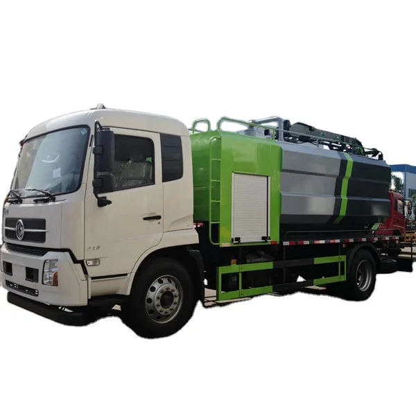 China Manufacturer 12 cbm to 15 cbm Combine Sewage High Pressure Water Clean and Suction Truck
