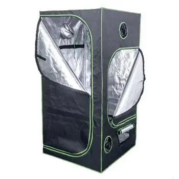 80x80x160cm 600D Indoor Grow Tent Complete Kit - Hydroponic Mylar Insulated Custom Logo