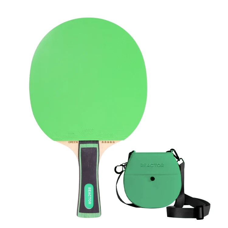 5-ply professional wood table tennis racket 40+abs ball colourful bag High level performance rubber and sponge