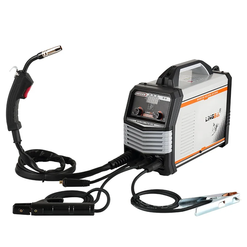 Сварочный аппарат Lingba 1 кг 5 в сварочный MIG MAG MMA TIG 120A 110/220 В