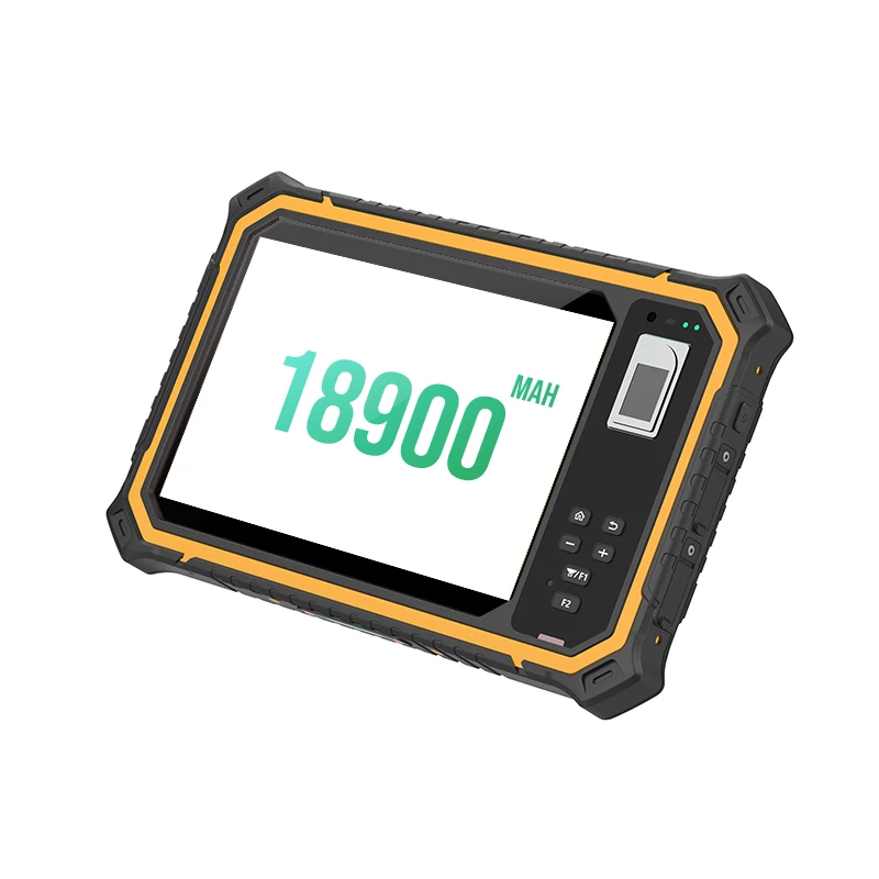 HUGEROCK T80(2021) биометрический портативный модуль устройства контроль доступа по отпечатку пальца камера 8 дюймов промышленный Прочный планшет bt