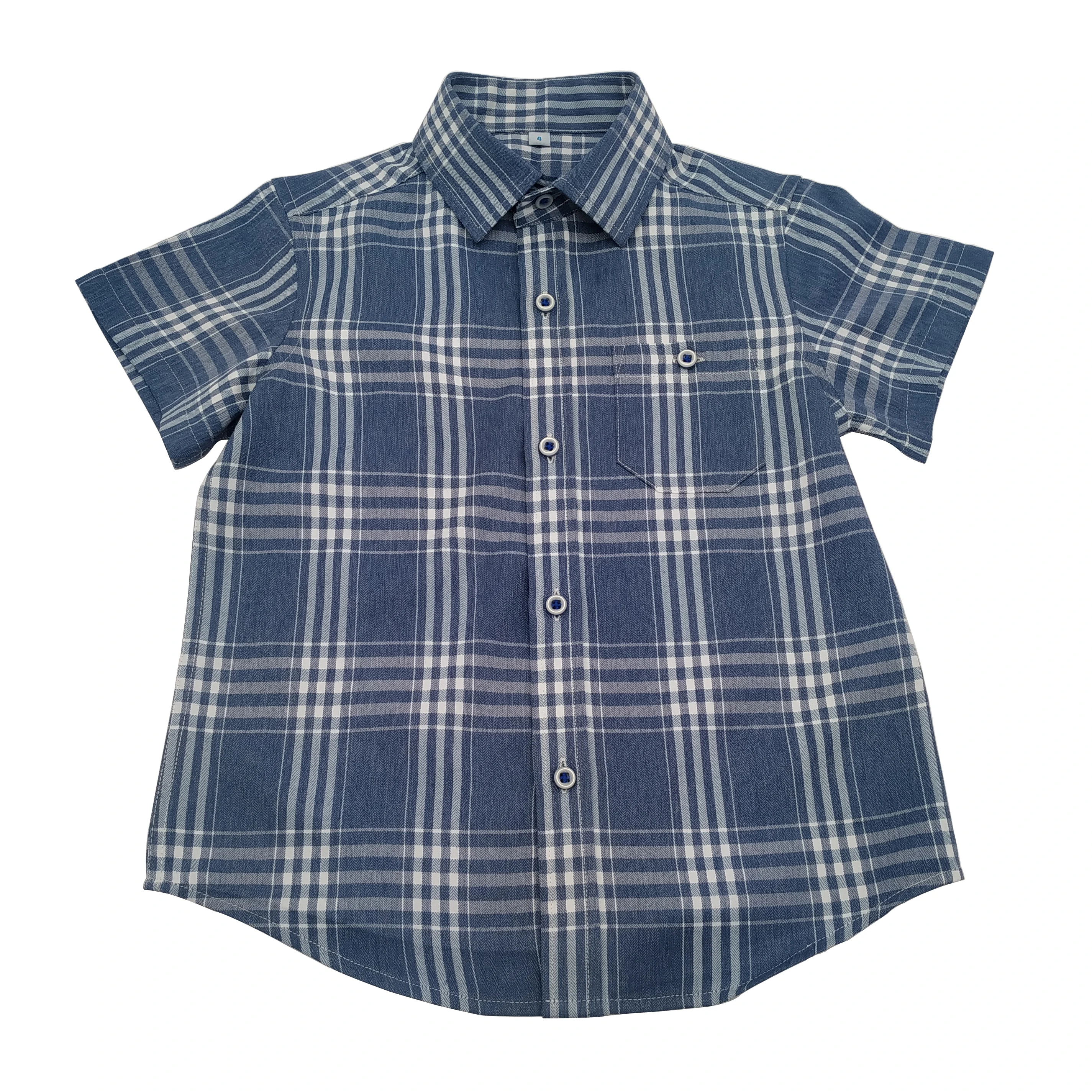 
Boys children checks shirts fashion design short sleeve checks shirts kids 