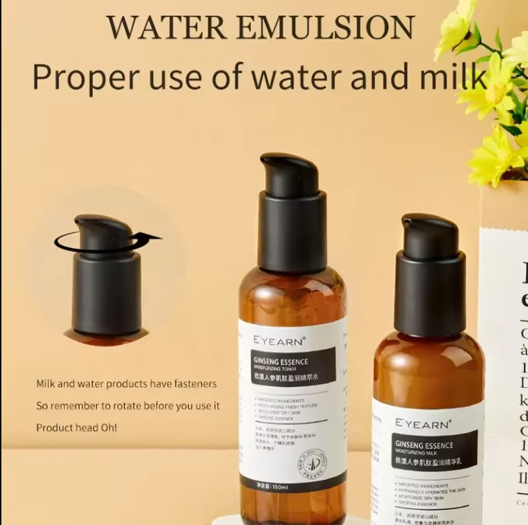 Private Label Carnosine Skin Care Kit Anti-Aging Skincare Routine Set Korean Red Ginseng Essential Nourishing Facial Care Set