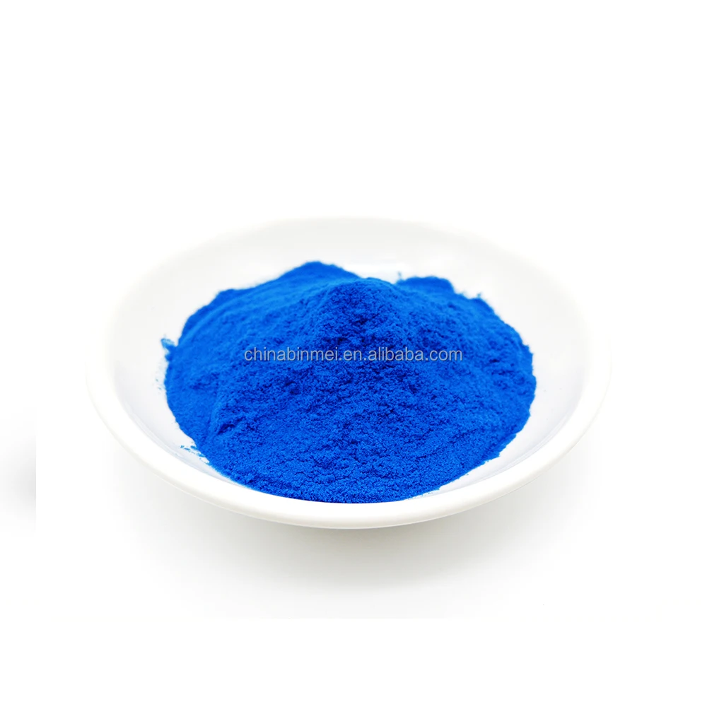 Spirulina Phycocyanin Powder E10 Manufacture 100% Natural Food Supplement Blue Herbal Extract Protein Whole Plant