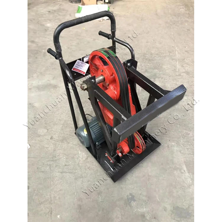 Vertical vibrating leapfrog tamping machine  foundation compaction jumping rammer