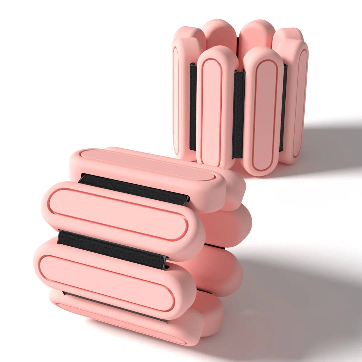 Hot sale Wearable Weight Bracelets Adjustable Ankle Weights 1lb 2lb Fitness Exercise Silicone Ankle And Wrist Weight Set