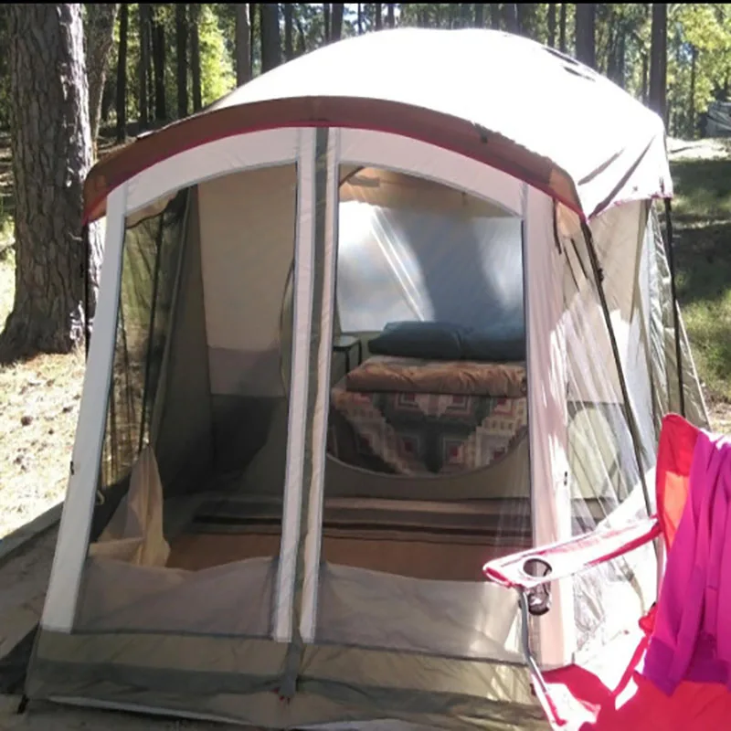 
8+ Person Tent Outdoors Water Resistant Dome Tent for Camping with Removable Rain Fly and Carry Bag 