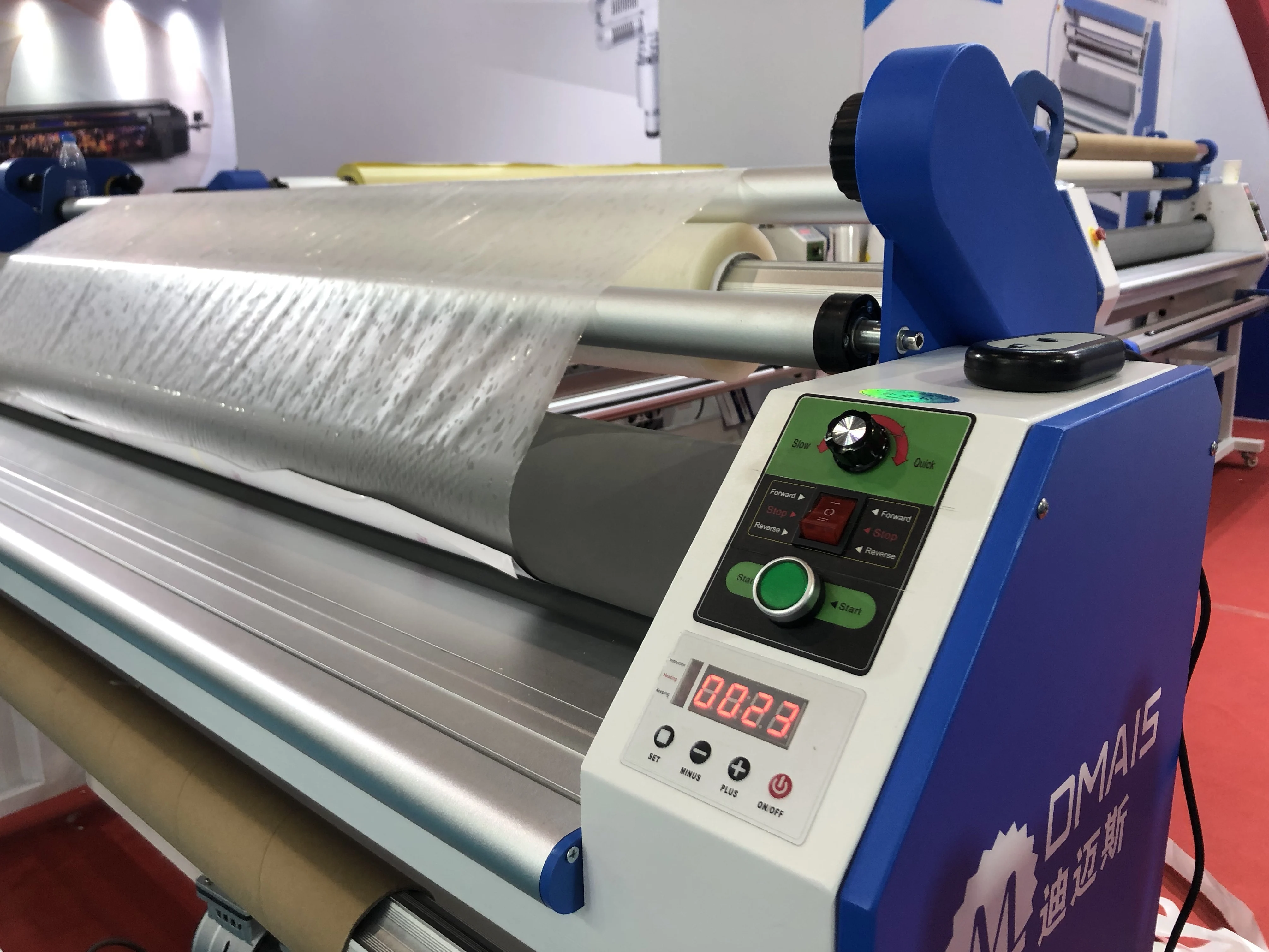 DMAIS M9  High quality roll to roll flatbed 1600 hot and cold laminator machine