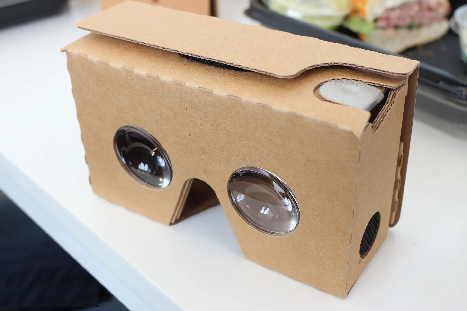 Customized  google cardboard 3d vr glasses with envelope packing vr Glasses google cardboard v2
