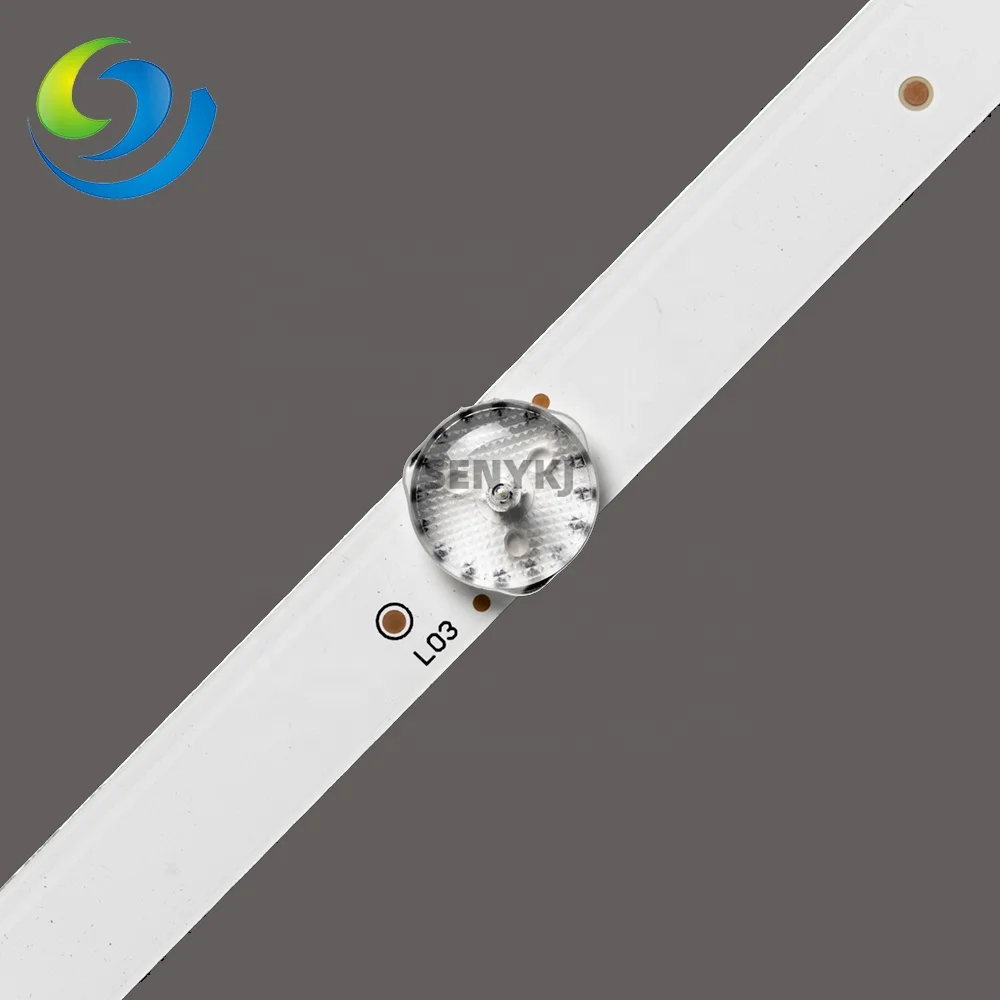 Новинка 6 В 3 шт. 7-светодиодная подсветка для 43-дюймового HYUNDAI H-LED43ES5004 REB-LE43DS5500 RF-BS430E30-0701S-03 A0 комплект ремонта светодиодного