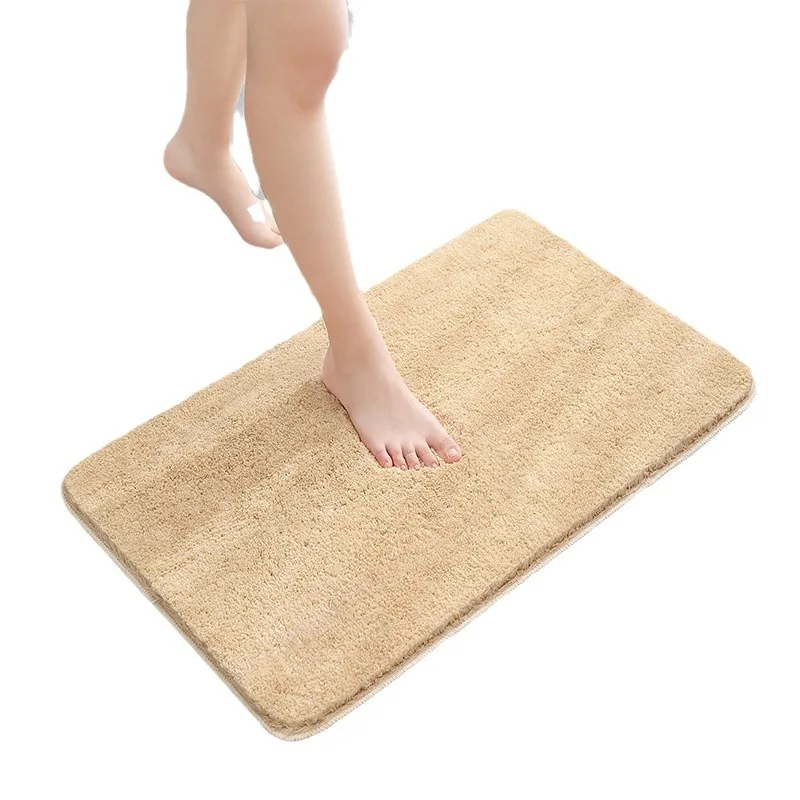 Household environmental bathroom bedroom living room entrance door bedside non-slip absorbent mat carpet flo