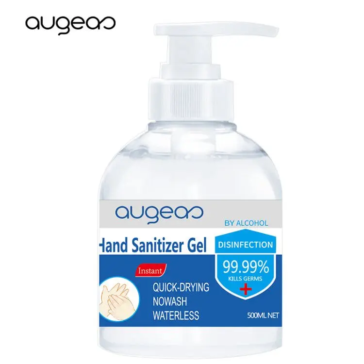 Китай, дезинфицирующее средство для рук от брендов Augeas, оптовые производители, Быстросохнущий портативный мгновенный Антибактериальный жидкий антибактериальный гель для рук