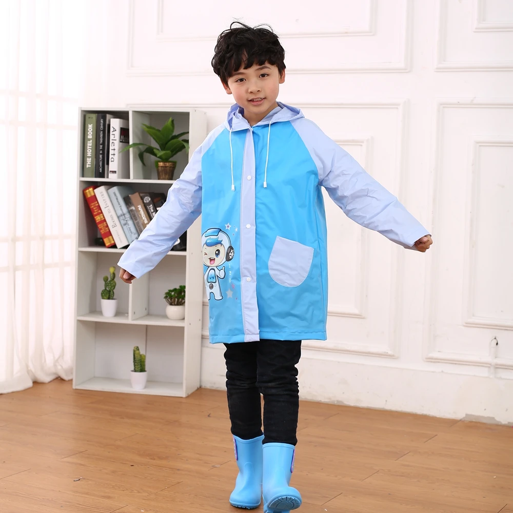 Poncho New Waterproof Kindergarten Kids Rain Coat For Children Raincoat Rainwear/rainsuit Kids Boy Girl Style Raincoat