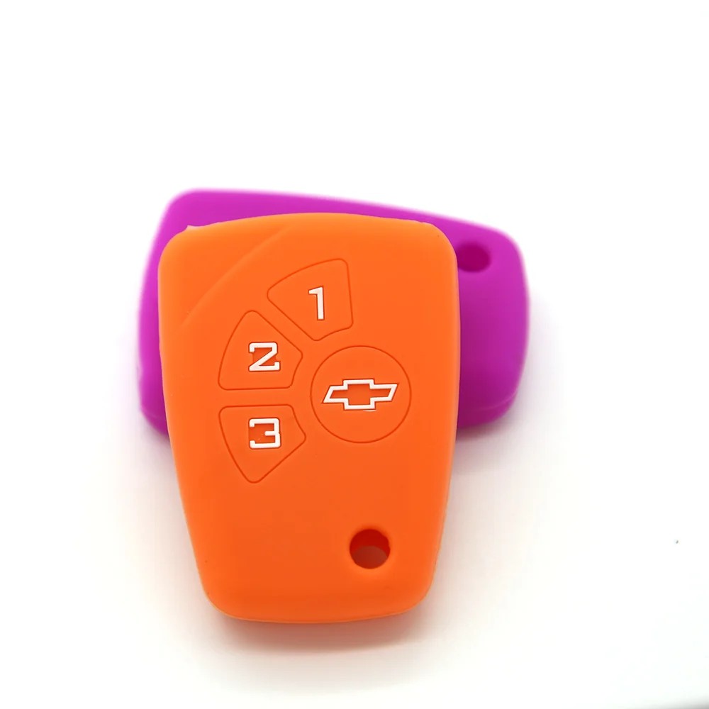 Высококачественные автомобильные аксессуары многоразовые силиконовые защитные чехлы для автомобильных ключей