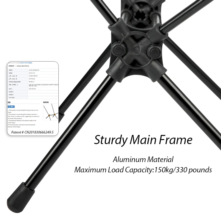 Wholesale Outdoor Cheap Custom Lightweight Aluminum Adjustable Ultralight Portable Light Folded Beach Foldable Camp Chair