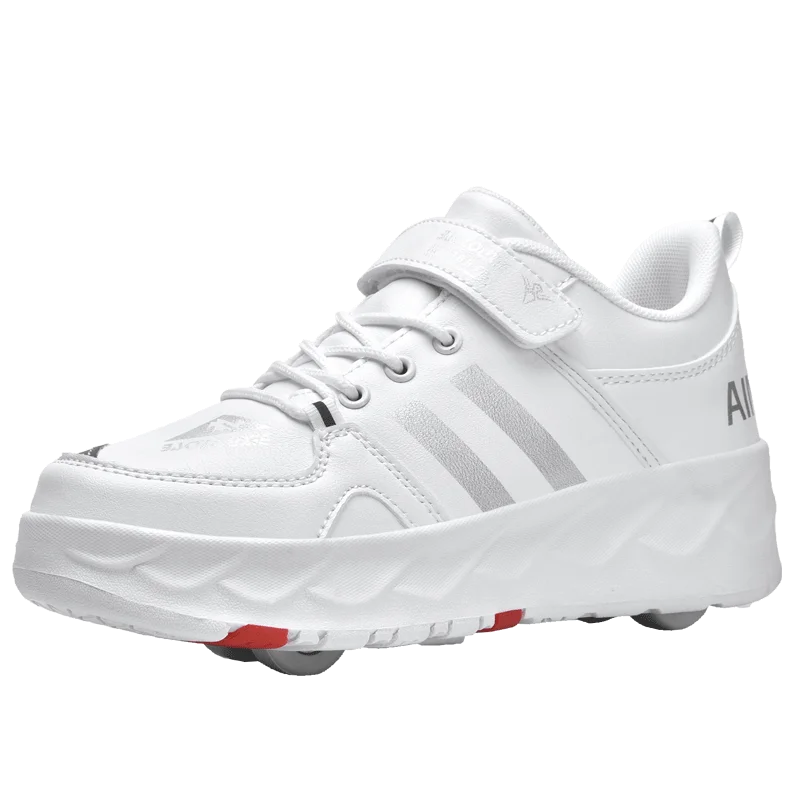 Custom Girls Boys wheel shoes on wheels sneakers with wheels Factory Deformation Roller Skate Shoes for adults