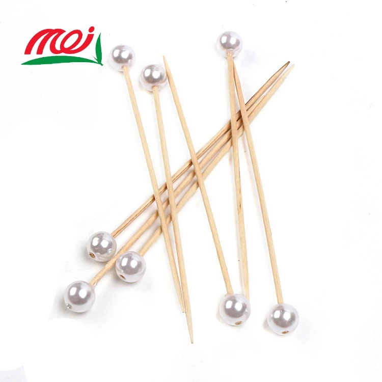 Factory Direct Disposable Small Bbq Bamboo Sticks With Ball