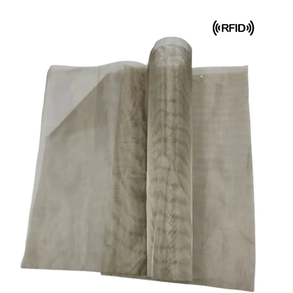 Wifi EMI EMF RFID blocking faraday fabric signal shielding fabric Anti radiation RFID bag lining fabric