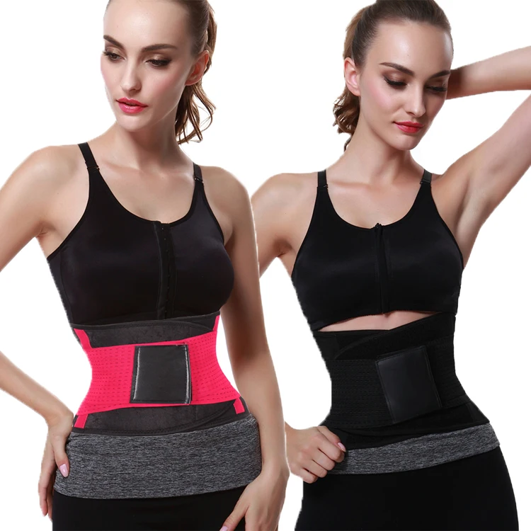 
Wholesale Comfortable Black Sport Corset Belt Fat Burning Woman Elastic Waist Trainer Private Label Belt 